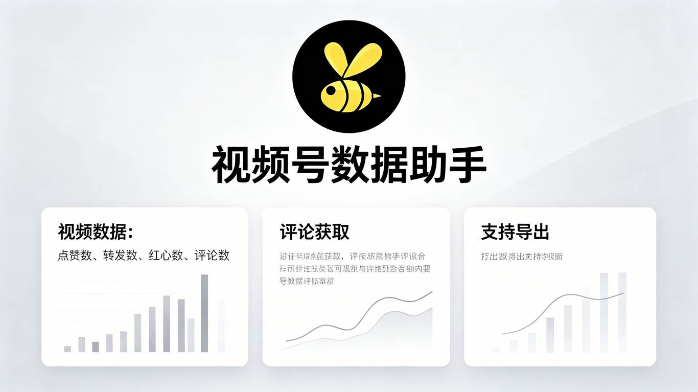 视频号数据助手